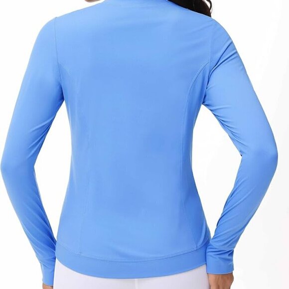 TGP The Gym People Size L Sea Blue Long Sleeve Athletic Top, NEW with Tag - Picture 13 of 15